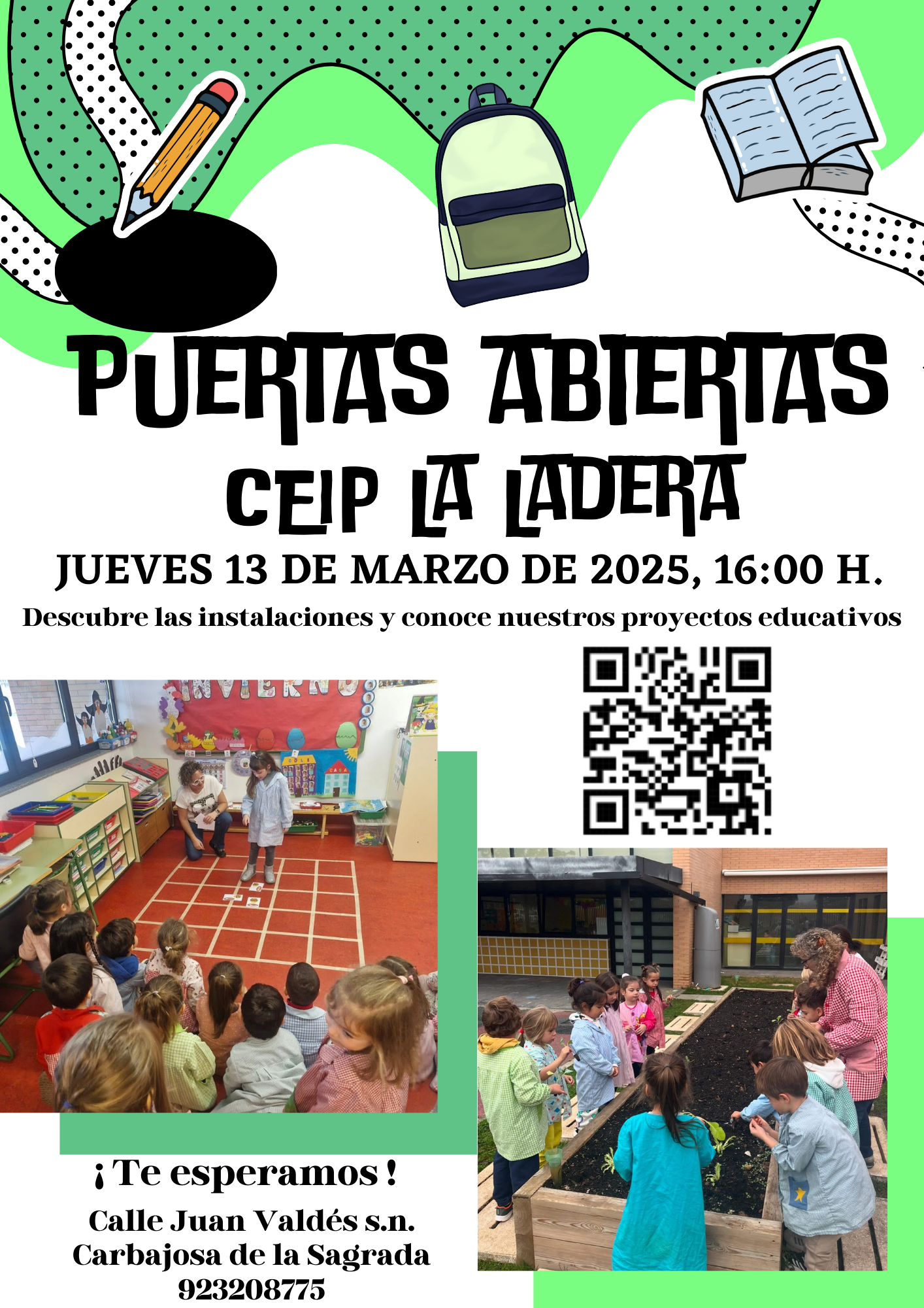 CARTEL PUERTAS ABIERTAS 2025